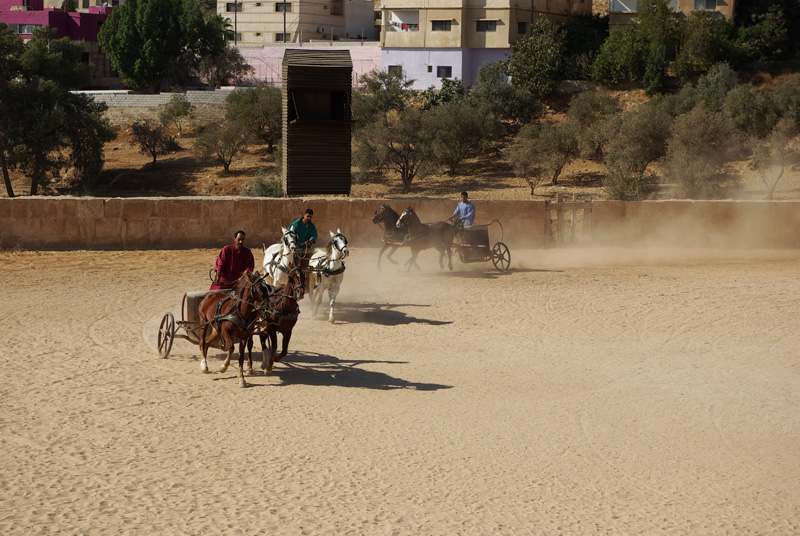 Йордания, Надбягване с колесници
